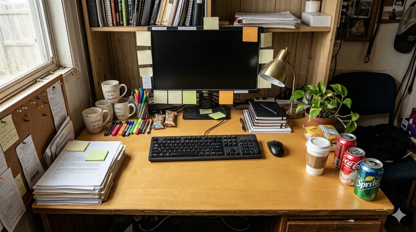 How to Organize a Desk Covered in Sticky Notes Without Losing What Matters