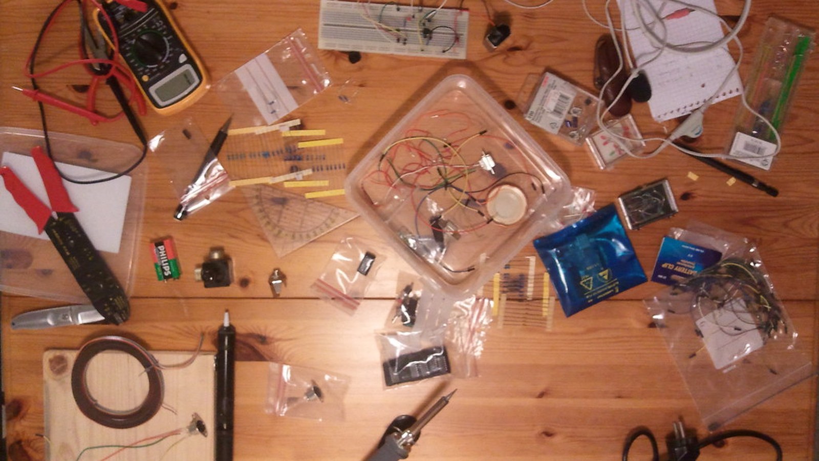 Office Recycling Station Organization for Paper, Batteries, and Small E-Waste